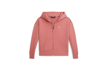 Женский свитшот Polo Ralph Lauren Kids Terry Full Zip Hoodie (Big Kids)
