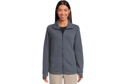 Женский свитшот L.L.Bean Ridgeknit Full-Zip Jacket