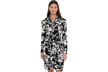 Платье Tommy Bahama Carmela Botanical Breeze Long Sleeve Shirt Dress