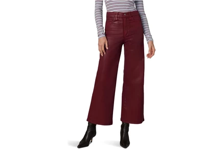 Джинсы Joes Jeans The Mia Wide Leg Ankle Coated