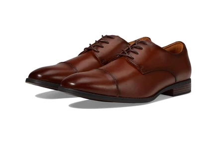 Мужские оксфорды Stacy Adams Lawson Cap Toe, коньячные