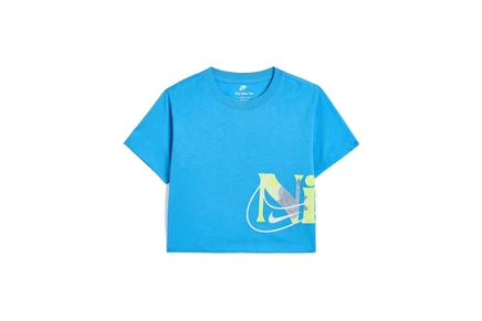 Детская футболка Nike Kids Move with Nature, голубая