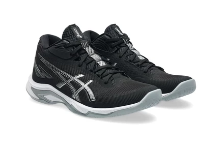 Женские кроссовки Asics Netburner Ballistic FF MT 4, черно-белые