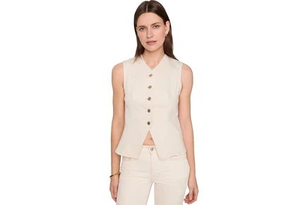 Женский жилет 7 For All Mankind Lady, лунная пыль