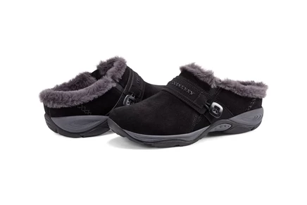 Женские кроссовки Easy Spirit Elinn black suede