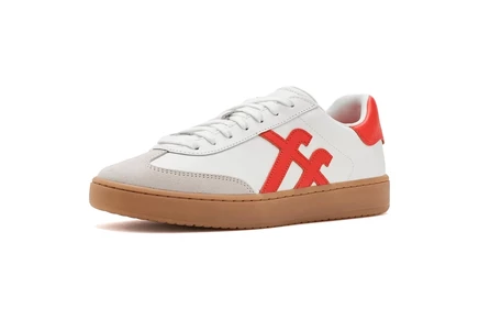 Кроссовки FitFlop The Dash T-Toe Leather Sneakers