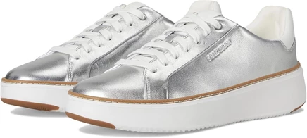 Женские кроссовки Cole Haan GrandPro TopSpin Sneaker silver talca/optic white