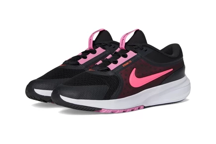 Nike Kids Star Runner 5 (Little Kid/Big Kid) off noir/hyper pink/playful pink