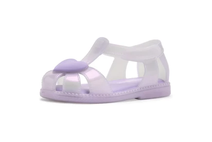 Балетки для малышей Mini Melissa Hip Heart, лиловые