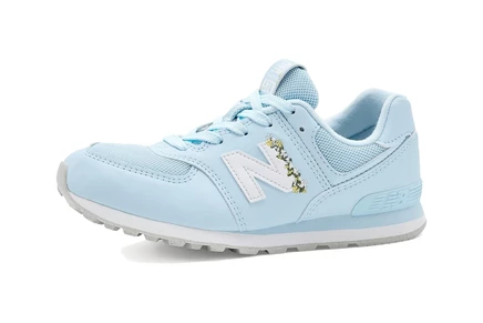 New Balance Kids 574 (Little Kid) bright sky/star burst