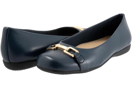 Женские балетки Trotters Sadie, темно-синие