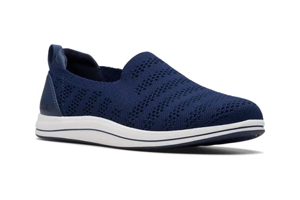 Clarks Breezey Izzy navy textile