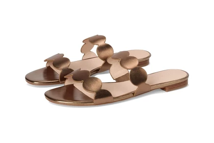 Сандалии Jack Rogers Greglen Slide - Metallic Nappa