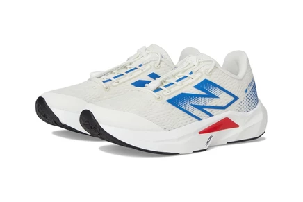 New Balance Kids Fuelcell Propel v5 Bungee (Little Kid) sea salt/team royal/true red