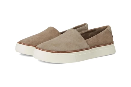 Женские слипоны TOMS Kameron текстильные, песочные