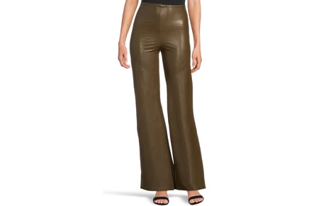 Брюки Commando Faux Leather Wide Leg Pants