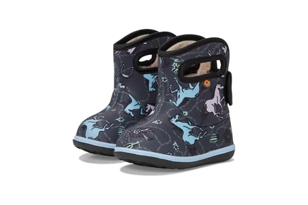 Ботинки Bogs Kids Bogs II - Horses (Toddler) dark gray multi