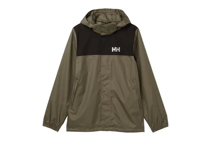 Детская куртка Helly Hansen Kids, водонепроницаемая, светло-зеленая