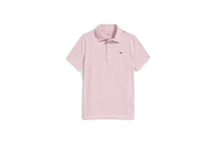 Детское поло Vineyard Vines Sankaty, полосатое
