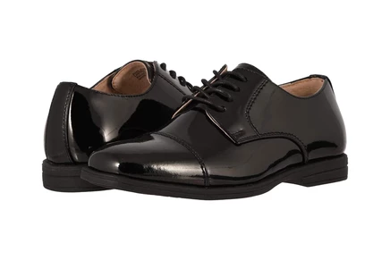 Туфли для мальчиков Florsheim Kids Reveal Cap Toe лакированные, черные