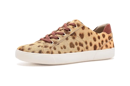 natural multi suede