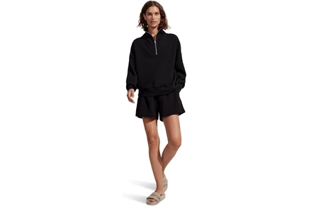Женский свитшот Varley Hawley 1/2 Zip Sweater