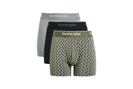 Мужские брифы Tommy John Second Skin 4″, 3 шт., ассорти