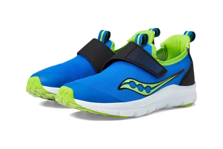 Детские кроссовки Saucony Kids Breeze Slip On, сине-зеленые