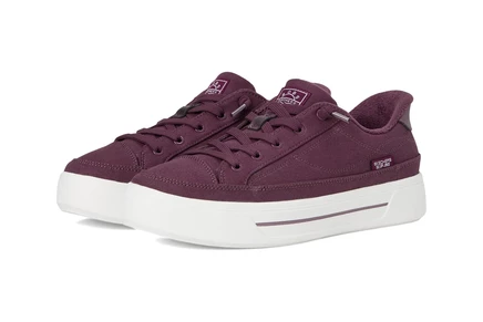 Женские кеды Bobs from Skechers Bobs Social, бордовые