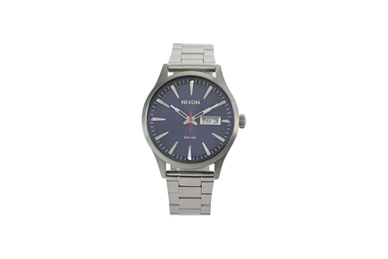 Мужские наручные часы Nixon Sentry Solar Stainless Steel