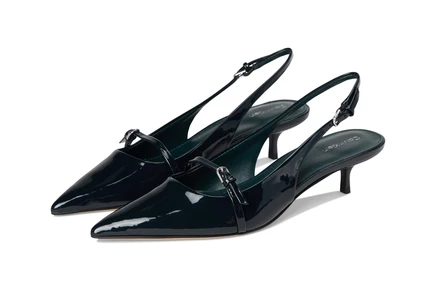 Calvin Klein Simira dark green patent