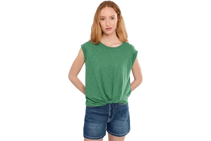 Женская футболка Sanctuary Knotted Muscle Tee
