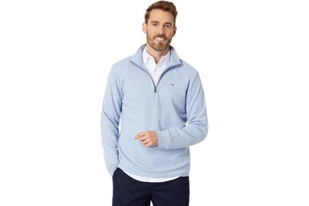 Толстовка Vineyard Vines Saltwater 1/4 Zip