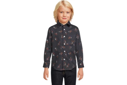 Детская рубашка Appaman Kids Standard, темно-синяя