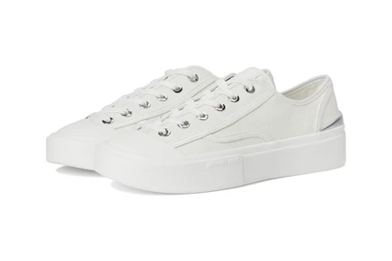 Женские кроссовки MICHAEL Michael Kors Jude Lace Up optic white 2