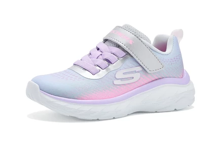 SKECHERS KIDS Boundless - Color Blitz 303599L (Little Kid/Big Kid) grey/multi