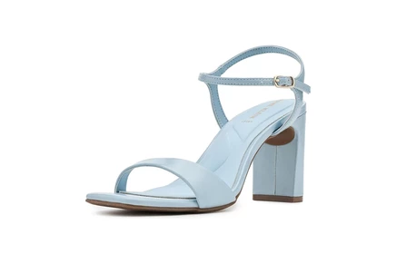 Женские босоножки Anne Klein Beata из искусственной кожи, голубые
