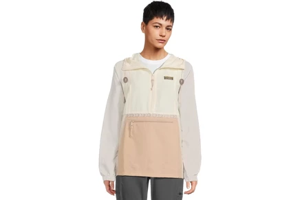 L.L.Bean Mountain Classic Anorak Multicolor paperwhite/putty