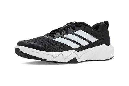 Женские кроссовки Adidas Rapidmove, черно‑бело‑серебристые