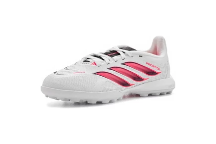 Детские сороконожки adidas Predator, бел./оранж./черн.