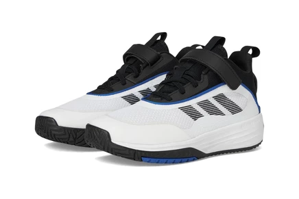 Детские кроссовки Adidas Own The Game 3.0, бело-черные