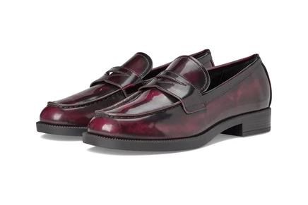 Женские лоферы Nine West Berg, винный лак
