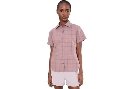 Женская рубашка Marmot AirExchange Novelty Short Sleeve Shirt
