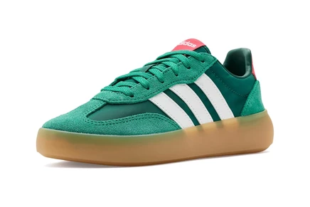 Детские кроссовки adidas Barreda, зелёно-бело-красные