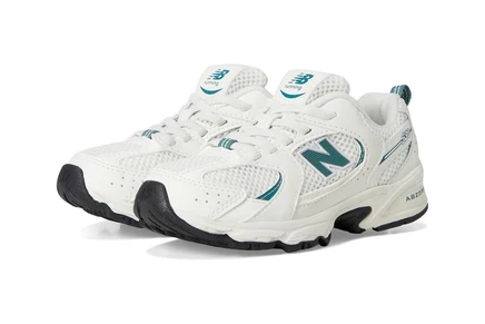 Детские кроссовки New Balance Kids 530 Bungee, светло-серые/зеленые