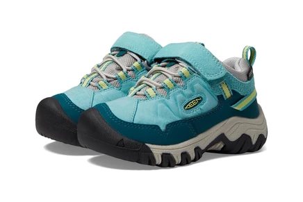Кроссовки для детей KEEN Kids Targhee 4 Low, сине-зеленые