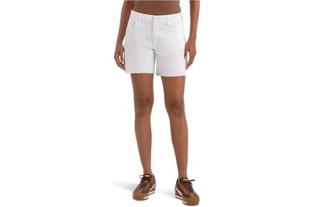 Шорты KUT from the Kloth Hailey High-Rise Shorts with Raw Hem