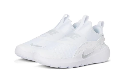 Nike Kids Flex Runner 4 (Little Kid) white/platinum tint/white