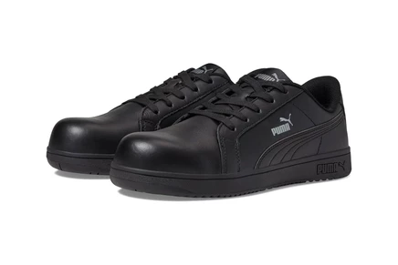 Женские кроссовки PUMA Safety Iconic Leather ASTM SD black/black