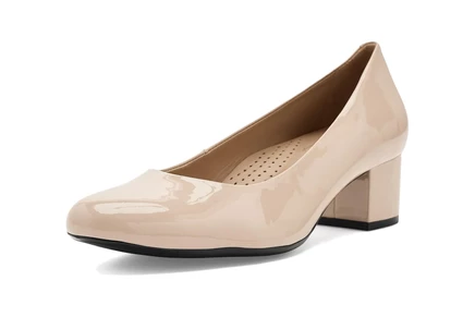 Женские туфли-лодочки Marc Joseph New York Broadway лакированные, телесные